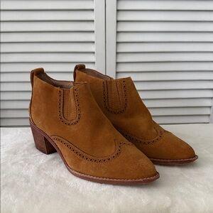 Madewell The Grayson Brogue Chelsea Boots